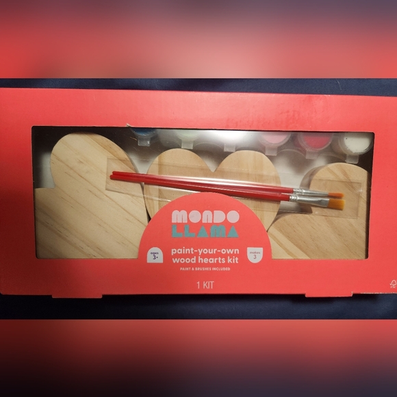 CREATIVE KIDS 2, WOOD PUZZLES AND 1 MONDO LLAMA PAINT HEARTS  SET....3 TOTAL - Picture 6 of 7